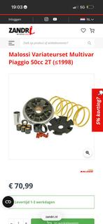 Malossi multivar (korte carter voor 1998), Ophalen of Verzenden, Nieuw, Overige typen, Piaggio