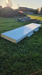 Falk sandwichpaneel 100mm RAL 7021 - 4300mm, Doe-het-zelf en Verbouw, Platen en Panelen, Ophalen