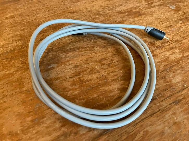 Sinox High Performance 3C-2V 75Ohm Coaxial Cable 2m DigiCoax, Audio, Tv en Foto, Audiokabels en Televisiekabels, Gebruikt, Coaxiale kabel