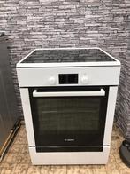 Prachtige Bosch inductie fornuis met Perilex aansluiting, Zo goed als nieuw, Energieklasse A of zuiniger, Inductie, 85 tot 90 cm