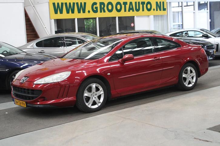 Peugeot 407 Coupé 2.2-16V Pack 135.667km NAP, Airco, Leder,, Auto's, Peugeot, Bedrijf, Te koop, ABS, Airbags, Airconditioning