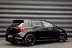 Volkswagen POLO 1.0 TSI 110PK DSG R-LINE / FULL BLACK / VERL, Zwart, Bedrijf, Nieuw, 600 kg