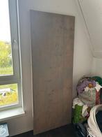 Tafelblad / Bureau blad op Schagen poten, Huis en Inrichting, Bureaus, Ophalen, Gebruikt