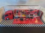 Burago Ferrari Race Transporter Schaal 1:43, Hobby en Vrije tijd, Overige merken, Burago, Burago, Nieuw