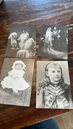 4 mooi kaarten koningshuis Nederland Wilhelmina juliana emma, Verzamelen, Ophalen of Verzenden, Kaart, Foto of Prent