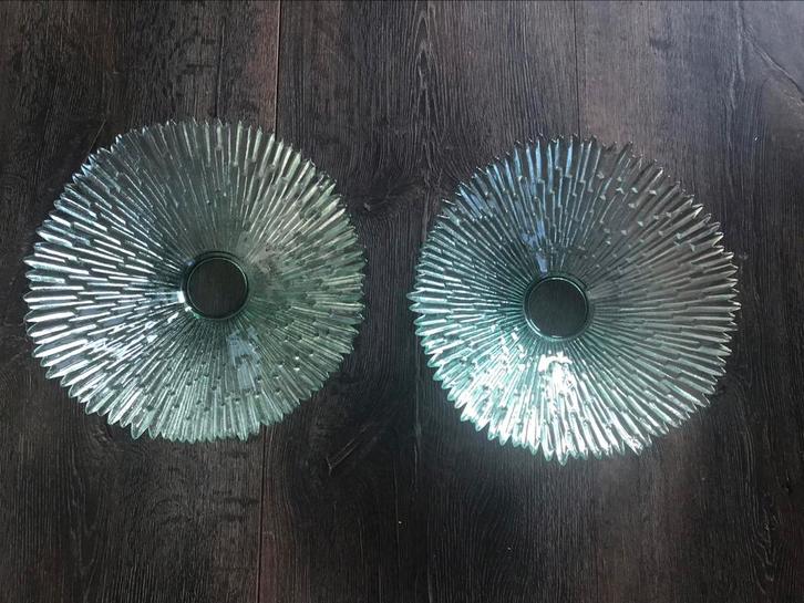 2x Schaal SKLO UNION TJECHIE  DESIGN PAVEL 30cm, Antiek en Kunst, Antiek | Schalen, Ophalen of Verzenden