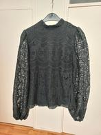Lofty Manner - Gevoerde Top, Blouse van Zwart Kant, Nieuw, Ophalen of Verzenden, Maat 36 (S), Zwart