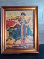 Schilderij (stierenvechter), Ophalen