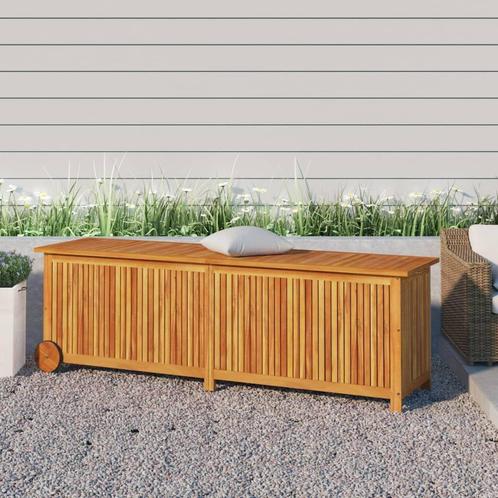 AANBIEDING | Tuinbox Tuinkist XL 150 x 50 x 58 cm acaciahout, Tuin en Terras, Tuinmeubel-accessoires, Nieuw, Verzenden