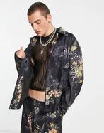 Ongedragen Reclaimed Vintage heren jasje maat M, Ophalen, Zo goed als nieuw, Maat 48/50 (M), Zwart