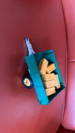 Speelgoed aanhangwagen met 6 hooibalen, Hobby en Vrije tijd, Modelauto's | 1:32, Ophalen of Verzenden, Gebruikt, Tractor of Landbouw