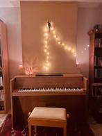 Piano. Hoffmann & Kühne, Muziek en Instrumenten, Piano's, Ophalen of Verzenden, Zo goed als nieuw, Bruin, Piano