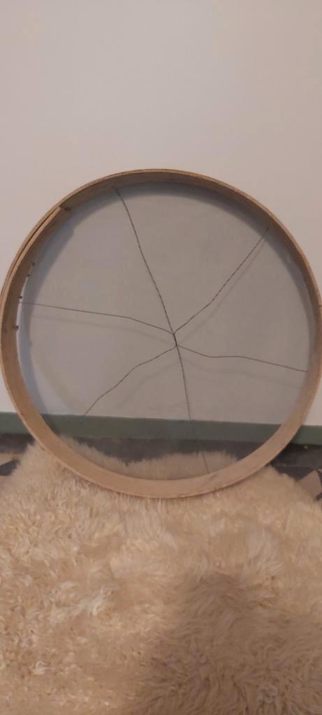 Oude Franse Meelzeef - 56 cm Doorsnee, Antiek en Kunst, Curiosa en Brocante, Ophalen of Verzenden