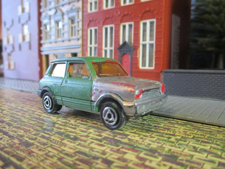 1:53 Autobianchi A112 - Majorette voor restauratie, Hobby en Vrije tijd, Modelauto's | Overige schalen, Gebruikt, Ophalen of Verzenden