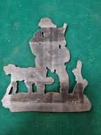 -	wandhanger straat muziek kantmet hond, Ophalen of Verzenden