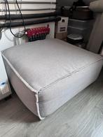 Grijze hocker 100x90x40, Vierkant, Zo goed als nieuw, 75 tot 100 cm, Stof
