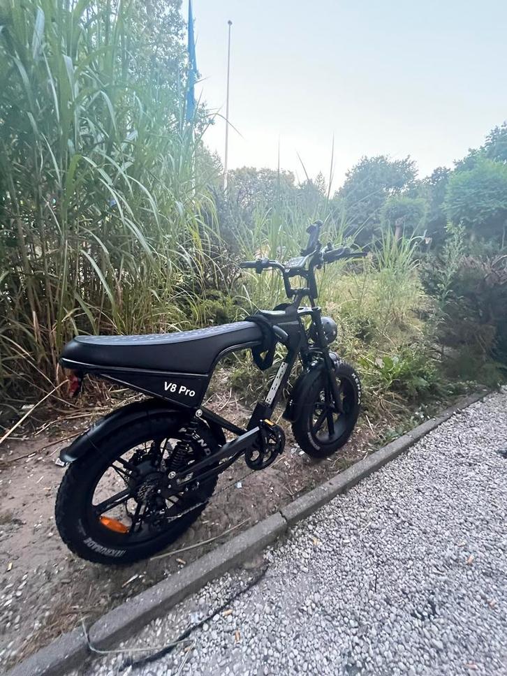 Stoere V8 Pro E-Bike, Fietsen en Brommers, Elektrische fietsen, Gebruikt, Overige merken, 51 tot 55 cm, 30 tot 50 km per accu