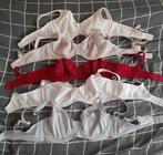 5 beugel BH's maat 75B, 5 voor 10 €, Ophalen of Verzenden, Rood, BH