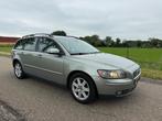 Volvo V50 2.4 Edition II Leder/Automaat, Auto's, 700 kg, 2435 cc, Grijs, 5 cilinders