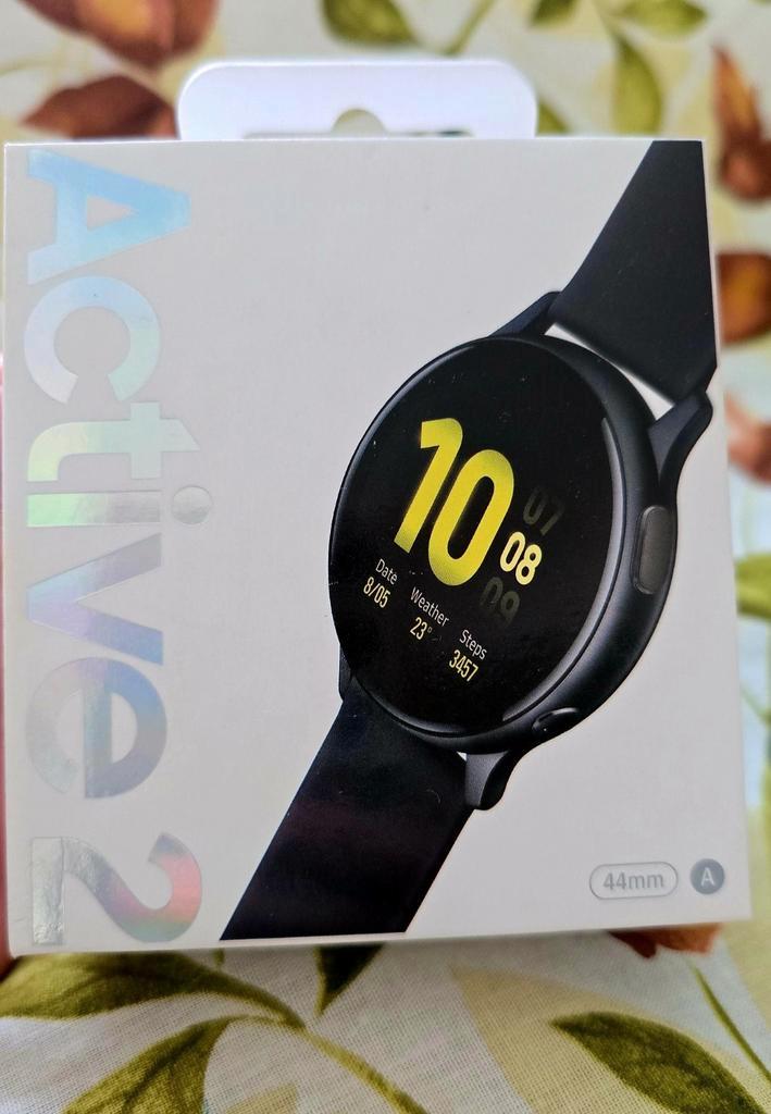 Samsung watch active 2, Sieraden, Tassen en Uiterlijk, Smartwatches, Zo goed als nieuw, Android, Zwart, Ophalen of Verzenden