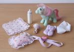My Little Pony G1 - Baby Cuddles 2 + Baby Buggy Accessoires, Kinderen en Baby's, Speelgoed | My Little Pony, Gebruikt, Ophalen of Verzenden