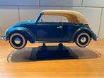 VW Kever Cabrio 1949 Coccinelle 1:17 Zwart, Hobby en Vrije tijd, Modelauto's | 1:18, Ophalen of Verzenden, Gebruikt, Auto, Overige merken
