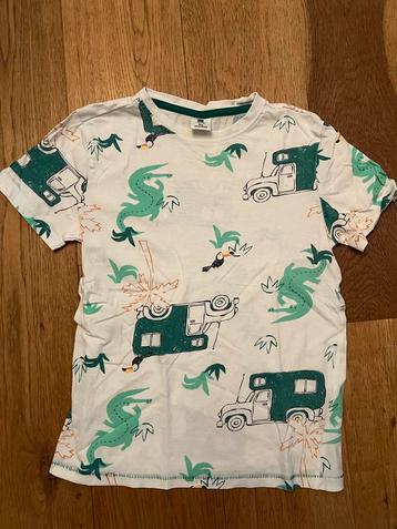 Hema T-shirt maat 122/128 beschikbaar voor biedingen