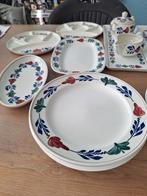 Boerenbont Servies Collectie, Huis en Inrichting, Keuken | Servies, Ophalen, Zo goed als nieuw, Bord(en), Aardewerk