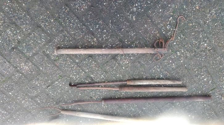 Grote en uitgebreide verzameling antiek boeren gereedschap, Antiek en Kunst, Antiek | Gereedschap en Instrumenten, Ophalen