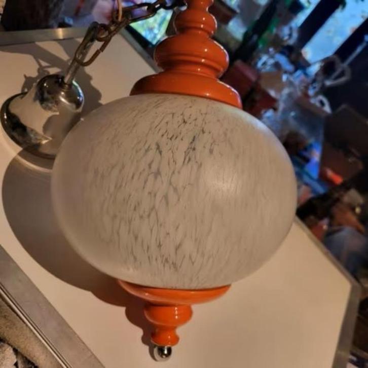 Vintage/ retro lamp Italië., Antiek en Kunst, Antiek | Lampen, Ophalen of Verzenden