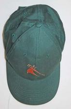 Pet met klep met logo, 100% katoen, ongedragen, groen, Ophalen of Verzenden, Zo goed als nieuw, 58 of 59 cm (L, 7¼ of ⅜ inch)