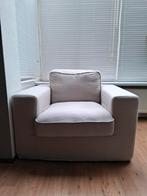 Comfortabele fauteuil grijs, Huis en Inrichting, Fauteuils, Ophalen, Gebruikt
