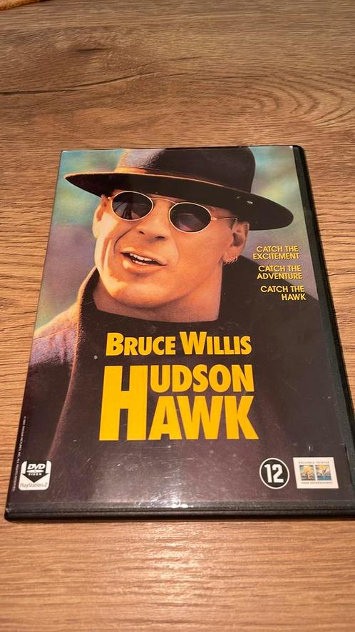 Hudson Hawk met Bruce Willis, James Coburn en Richard Grant, Cd's en Dvd's, Dvd's | Komedie, Zo goed als nieuw, Actiekomedie, Ophalen of Verzenden