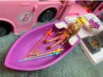 Barbie Camper met accessoires, Kinderen en Baby's, Speelgoed | Poppen, Ophalen of Verzenden, Gebruikt, Barbie