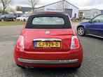 Fiat 500C 1.2 Lounge Carbio|*Airco*|Elec.pakket|Half-Leder|P, Euro 5, Gebruikt, 4 cilinders, Leder en Stof