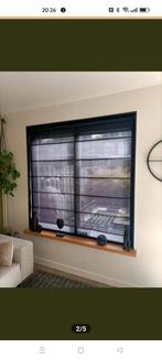 Leuk nieuw semi transeprant vouwgordijn, Huis en Inrichting, Ophalen, Zwart, 150 tot 200 cm, Nieuw