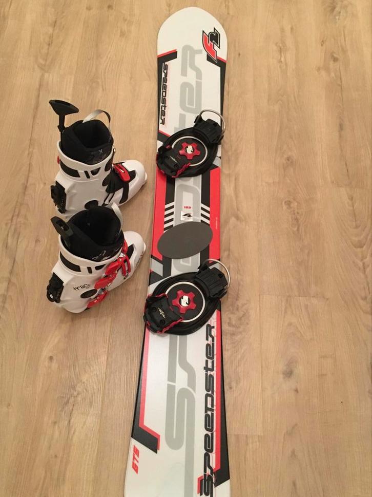 Alpine Snowboard F2 Speedster GTS & boots DeeLuxe & bind., Sport en Fitness, Snowboarden, Gebruikt, Board, Ophalen