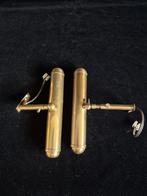 Wandlampen – Schilderijlampen –  Kastlampen – 22 cm Br. - 2X, Ophalen of Verzenden, Gebruikt, Metaal