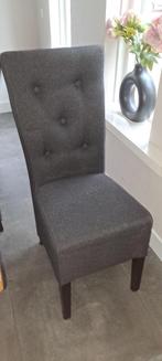 Eetkamerstoelen, Huis en Inrichting, Ophalen, Hout, Gebruikt, Grijs