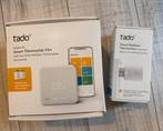 Tado Smart Thermostat V3+ Starter Kit + Extra Knop, Doe-het-zelf en Verbouw, Thermostaten, Ophalen of Verzenden, Slimme thermostaat