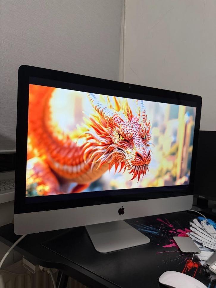 iMac Retina 5K 27 inch i5 / 16GB /1TB Fusion drive, Computers en Software, Apple Desktops, Zo goed als nieuw, iMac, SSD, 3 tot 4 Ghz