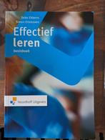Effectief leren - basisboek / S. Ebbens & S. Ettekoven, Ophalen of Verzenden, Zo goed als nieuw, HBO, Noordhoff Uitgevers