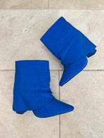 Marquiz blauwe fold over glitter shark boots maat 37, Blauw, Nieuw, Ophalen of Verzenden, Marquiz