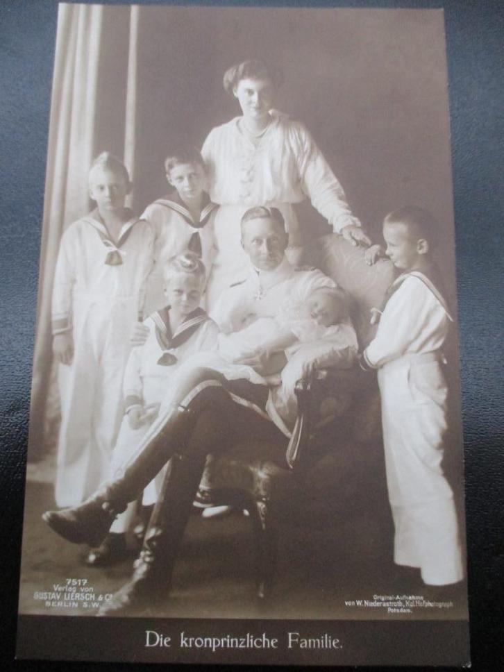 Postkaart Kronprinz Wilhelm #7, Verzamelen, Ansichtkaarten | Themakaarten, Voor 1920, Politiek en Historie, Verzenden