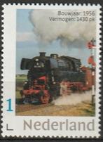 Persoonlijke postzegel treinen stoomloc 65 018 postfris, Verzenden, Postfris