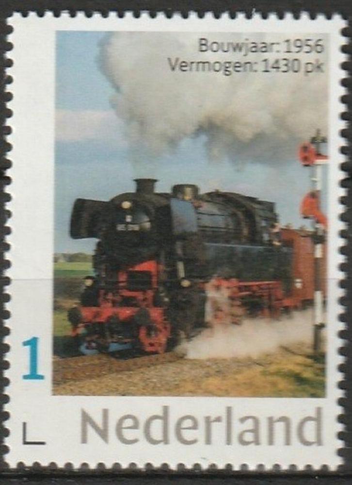 Persoonlijke postzegel treinen stoomloc 65 018 postfris, Postzegels en Munten, Postzegels | Nederland, Postfris, Verzenden