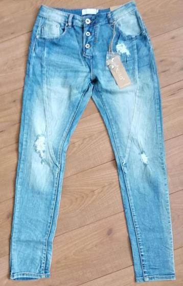 Stonewashed jeans van AMBIKA mt. S   beschikbaar voor biedingen