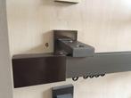 Wandsteun 9 cm Wepro Certo brons glad rail roede, Huis en Inrichting, Stoffering | Gordijnen en Lamellen, Ophalen of Verzenden