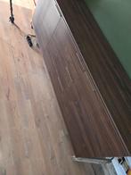 Bruin/zwarte dressoir kast, Ophalen, Gebruikt, 150 tot 200 cm, 25 tot 50 cm