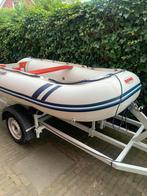 Rubberboot Suzumar 320+suzuki 4 pk + trailer, Watersport en Boten, Ophalen, Zo goed als nieuw